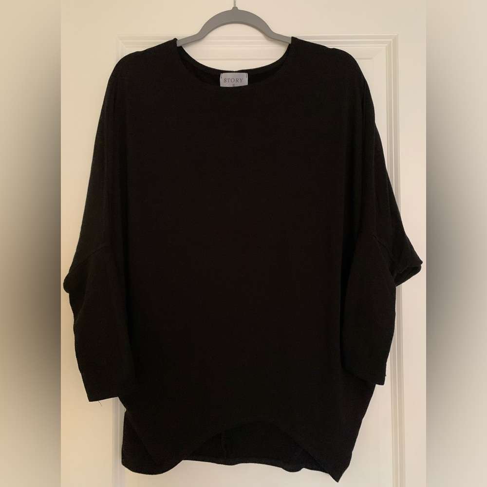 Black sweater